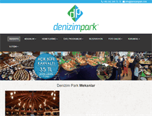 Tablet Screenshot of denizimpark.com